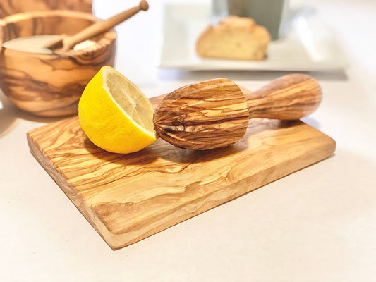 Olive Wood Citrus Juicer