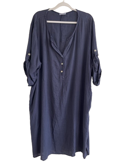 Cap Ferret Linen Dress