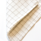 Window pane napkins against white background