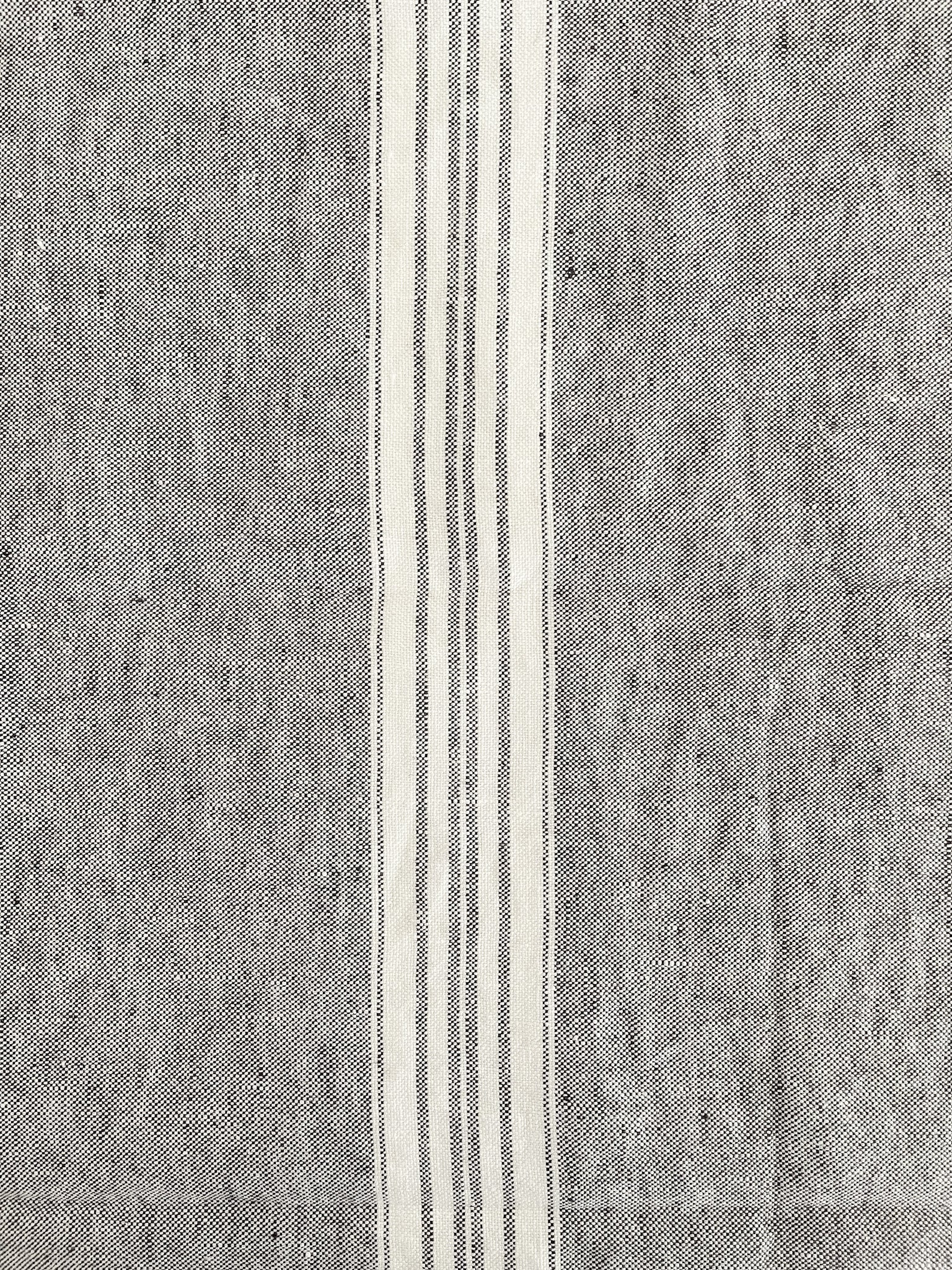 French Stripe Maison Table Runner in Linen