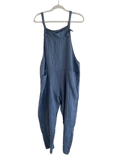 Linen Beach Overalls