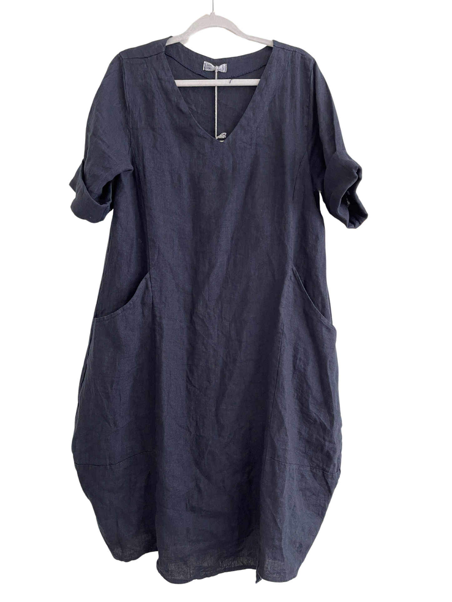Linen Pocket Dress