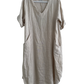 Linen Pocket Dress