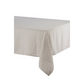 Cotton Gauze tablecloth in natural against white background
