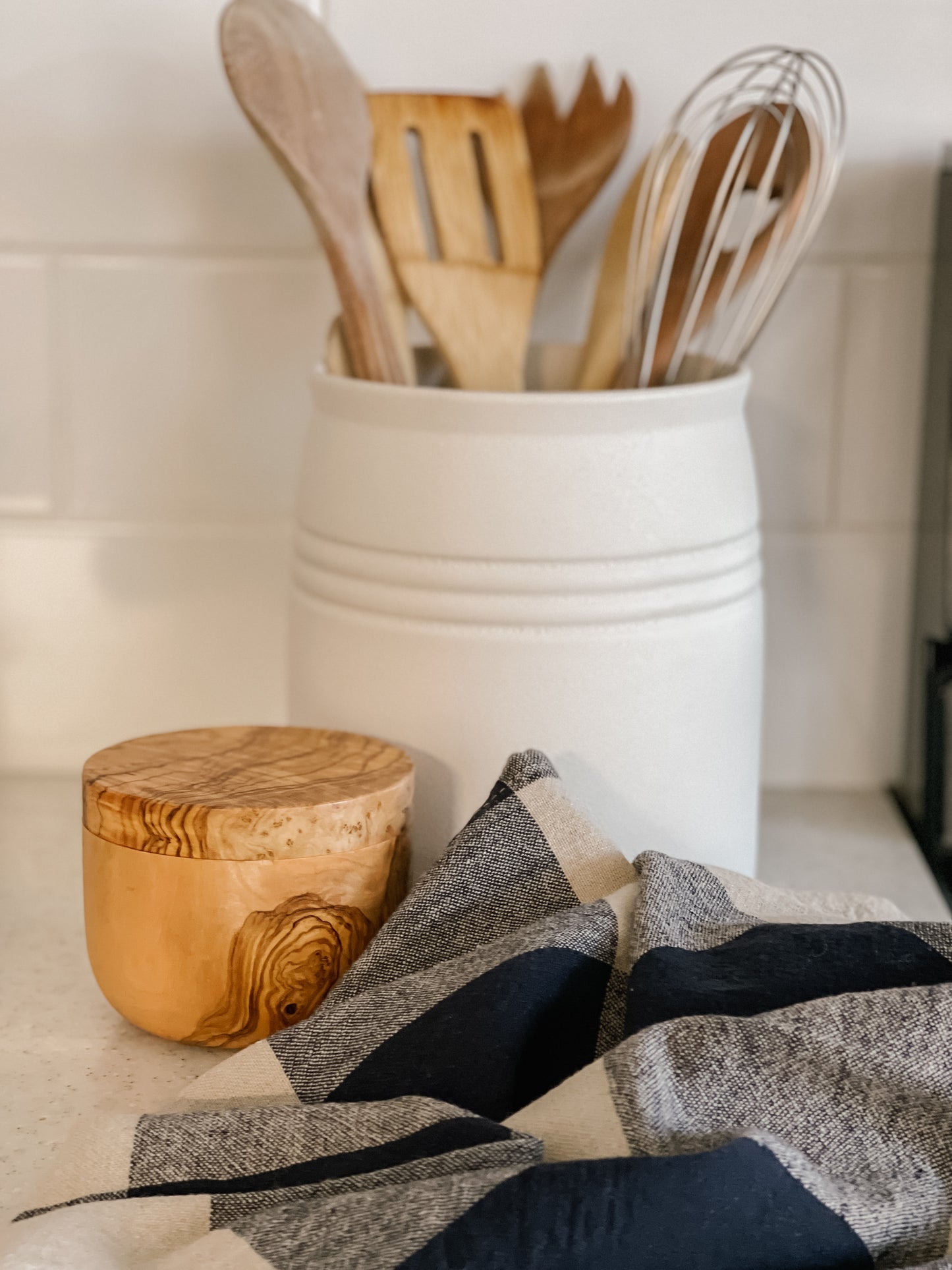 Olive Wood Salt Cellar