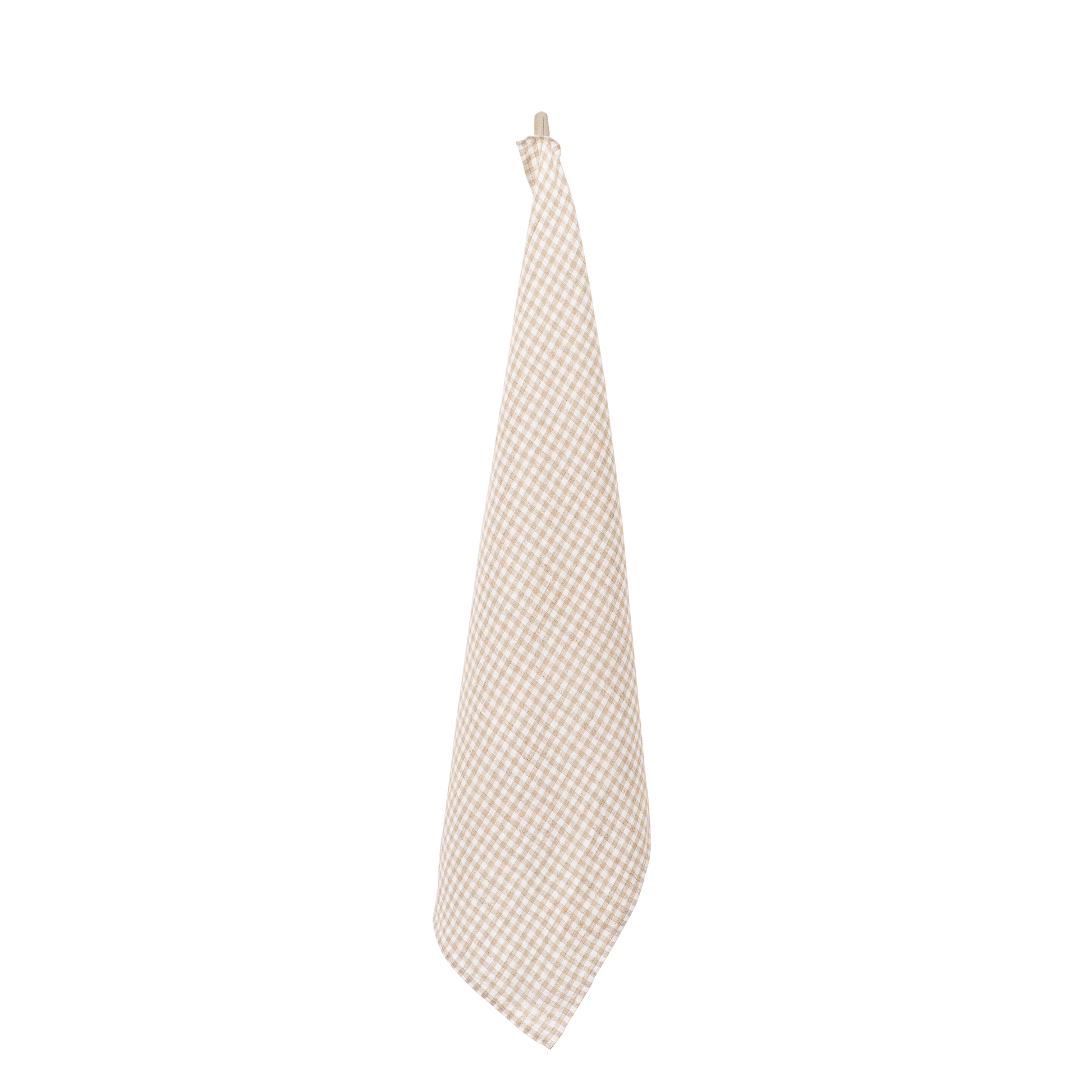 Piana Kitchen Towel in Lin on white background