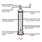 Brass 8" Salt Grinder