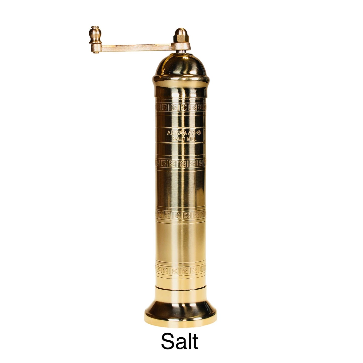 Brass 8" Salt Grinder