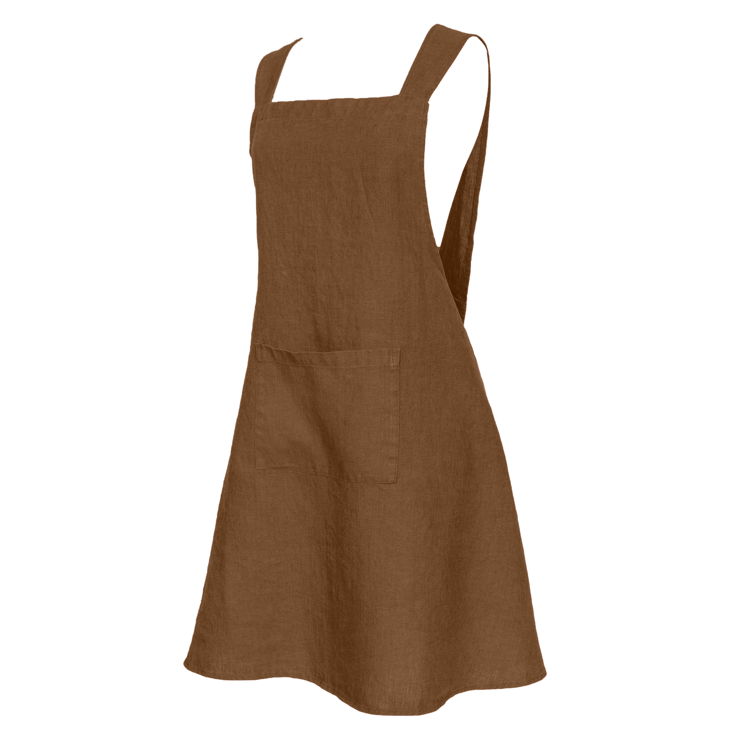 Cross-back Linen Apron